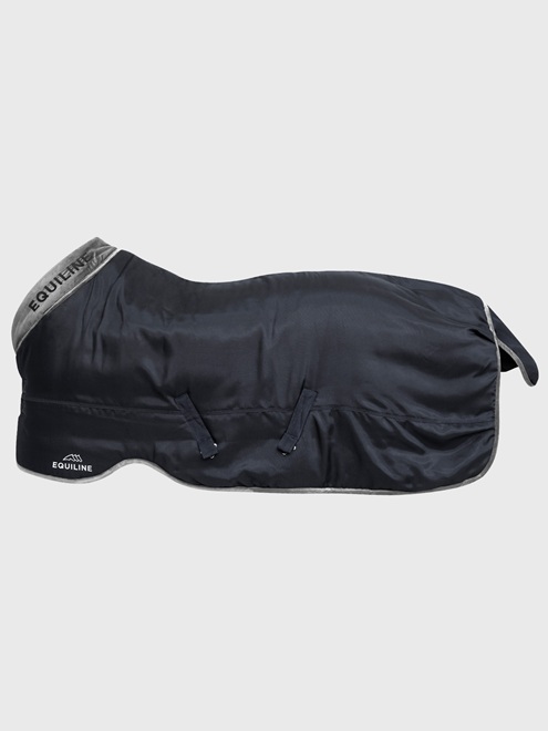 PIUMINO/COPERTA DA BOX  400gr EQUILINE COLLO VELLUTO Piumone 